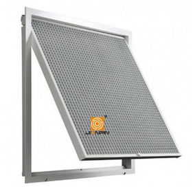 Вентиляционная решетка из алюминия - ECG-D2 - Jianpin Air Conditioning Co.,Ltd - квадратная