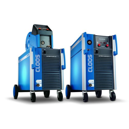 Точечный источник питания для сварки - QINEO PULSE 450 - CLOOS - MIG-MAG / трехфазовый / двойной импульсный режим