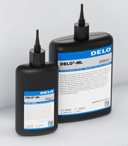 Клей полиуретана - DELO-ML  - DELO Industrial Adhesives - для металла / для пластмассы / для стекла