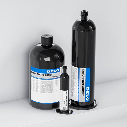 Клей акрилат - DELO PHOTOBOND LA - DELO Industrial Adhesives - для пластмассы / для керамического материала / для стекла