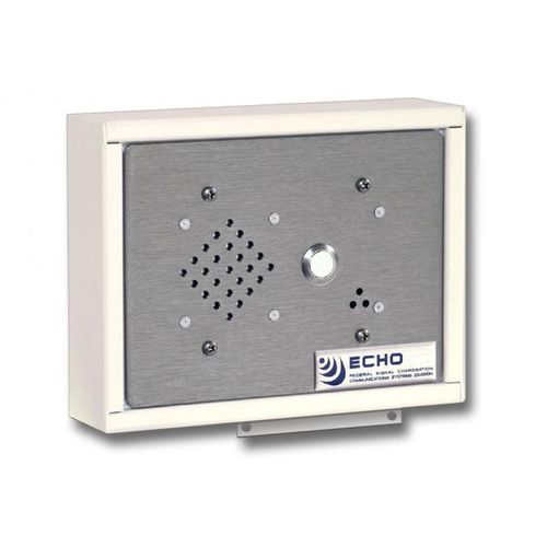 Система переговорного устройства аудио - ECHO E-SS - FEDERAL SIGNAL - из нержавеющей стали / для улицы