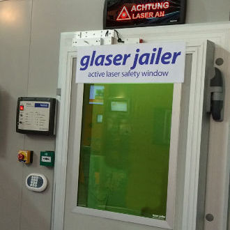 Fenêtre de sécurité pour machine - Glaser jailer - Lasermet