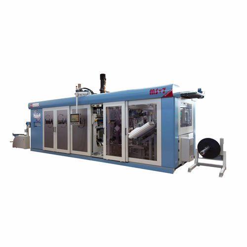 Устройство для термоформования с подачей в рулонах - TWIST 700 - WM Thermoforming Machines SA - PP / для производства стаканов / автоматическое