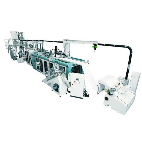 Устройство для термоформования для пластин - INTEC series - WM Thermoforming Machines SA - для производства стаканов / автоматическое / линейное