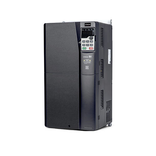Вариатор частоты с векторным управлением - S1 series - Hitachi Europe GmbH - трехфазовый / монофазовый / с цифровым индикатором