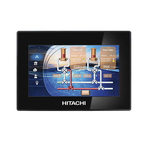 HMI с резистивным сенсорным экраном - EH-TPS series - Hitachi Europe GmbH - встраиваемый / 800x480 / 320x240