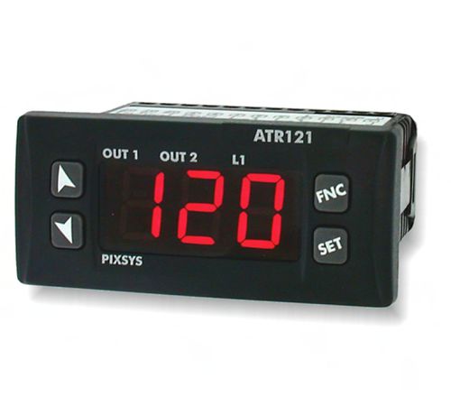 PID-контроллер индикатор - Pixsys ATR121 - Calex Electronics Limited - с 3 цифрами / для установки на панель / компактный