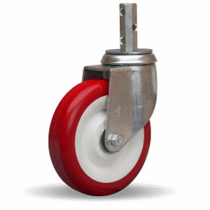 Поворотный ролик - 300 series - HAMILTON CASTER - с резьбовым стержнем / со стержнем / из стали