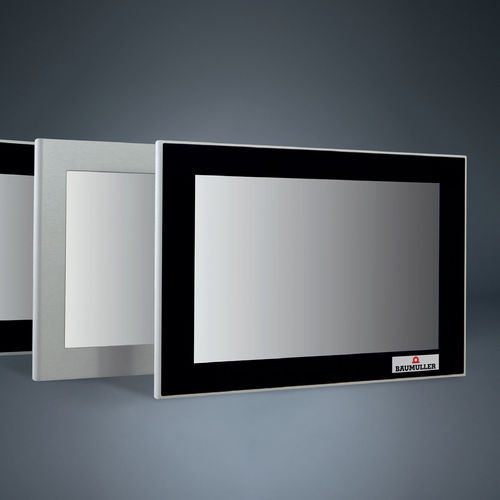 HMI для визуализации - b maXX HMI - Baumüller Nürnberg GmbH - с проекционно-емкостной технологией / с резистивным сенсорным экраном / встроенный