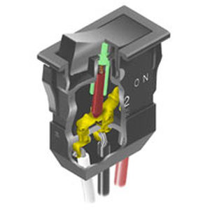 Клавишный переключатель - WR series - NKK Switches - однополюсный / герметичный / IP67