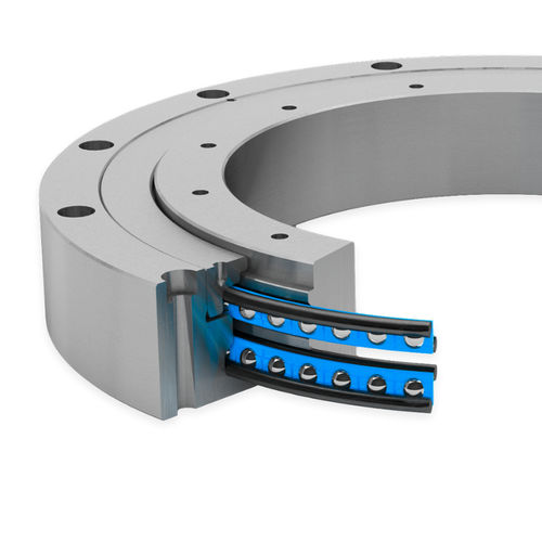Опорно-поворотное устройство без зубцов - LVC series - Franke GmbH - с шариковым подшипником с четырьмя контактными точками / двухрядное / с наклонным контактом