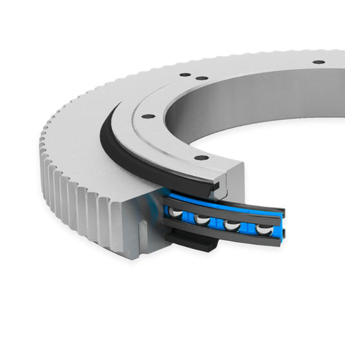 Опорно-поворотное устройство с наружным зацеплением - LVE series - Franke GmbH - с шариковым подшипником с четырьмя контактными точками / однорядная / с четырьмя контактными точками