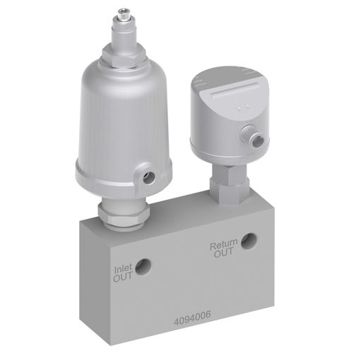 Клапан для защиты от сухого хода - 7005 - Schubert & Salzer Control Systems GmbH - пневматический / с наклонным седлом / для насоса