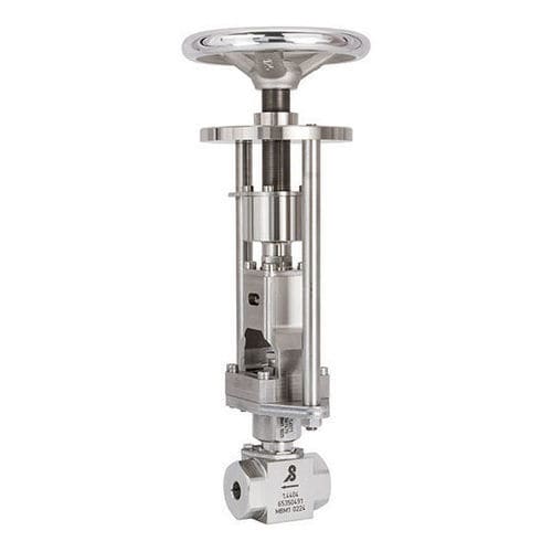 Клапан с маховиком - 7045 - Schubert & Salzer Control Systems GmbH - для газа / резьбовой / для сварки