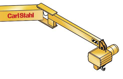 Поворотный кран на стойке - CS-BOY series - Carl Stahl GmbH - настенный / шарнирный
