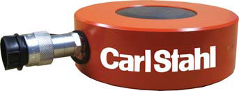 Гидравлический цилиндр - HVL series - Carl Stahl GmbH - простого действия / плоский