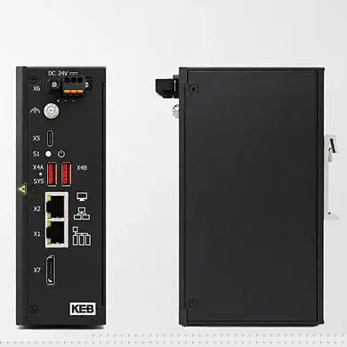ПК EDGE - C6 E32 - KEB Automation KG - на DIN-рейке / Intel Atom® x7433RE / Ethernet