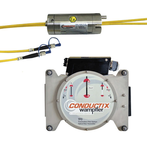 Joint rotatif pour fibre optique из пластика - Conductix-Wampfler