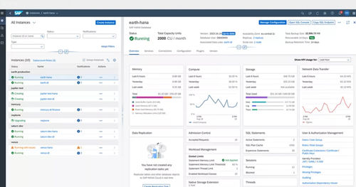 Программное обеспечение для базы данных ODBC - HANA Cloud - SAP - для управления / разработки / оптимизации