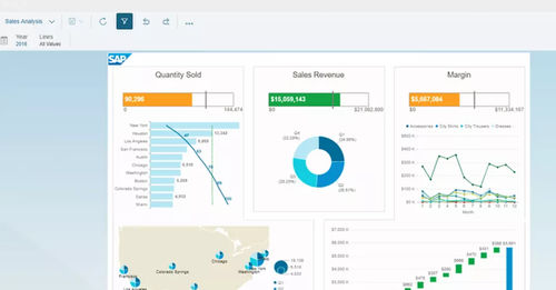 Программное обеспечение для управления производственным процессом - BusinessObjects Business Intelligence - SAP - для управления финансами / для анализа / для визуализации