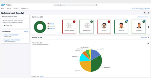 Программное обеспечение для управления - Fieldglass Contingent Workforce Management - SAP - для анализа / для управления / для составления отчетности