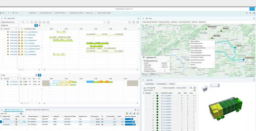 Программное обеспечение для управления - Transportation Management - SAP - для планирования / для логистической оптимизации / для системы снабжения