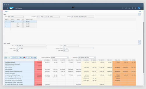 Программное обеспечение для логистического управления - S/4HANA Supply Chain - SAP - для планирования / для системы снабжения / для сети