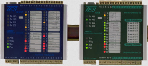 Цифровой модуль входа/выхода - TES series - LEROY AUTOMATION - аналоговый / ModBUS RTU / Modbus