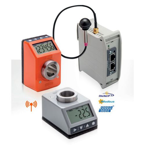 Индикатор для передачи данных радиосигналом - DD52R-E-RF - ELESA - положения / ЖК-монитор / с 6 цифрами
