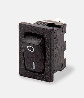 Клавишный переключатель - max. 16 A, 250 V | 8600 - Arcolectric - двухполюсный / брызгозащищенный / электромеханический