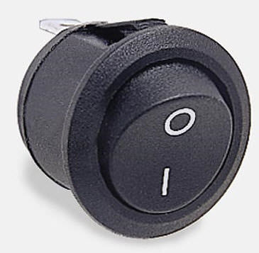 Клавишный переключатель - max. 16 A, 250 V | R13 - Arcolectric - двухполюсный / электромеханический / миниатюрный