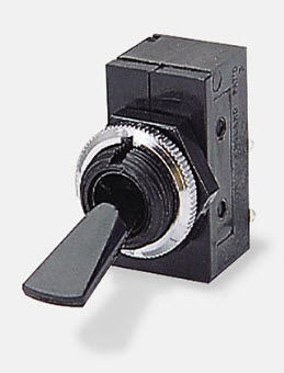 Переключатель с рычагом - max. 20 A, 250 V | 1700, 1750 - Arcolectric - двухполюсный / нейлоновый / электромеханический