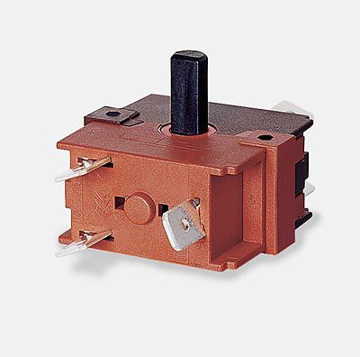 Поворотный переключатель - 16 - 20 A, 250 V | 9100 - Arcolectric - однополюсный / брызгозащищенный / электромеханический