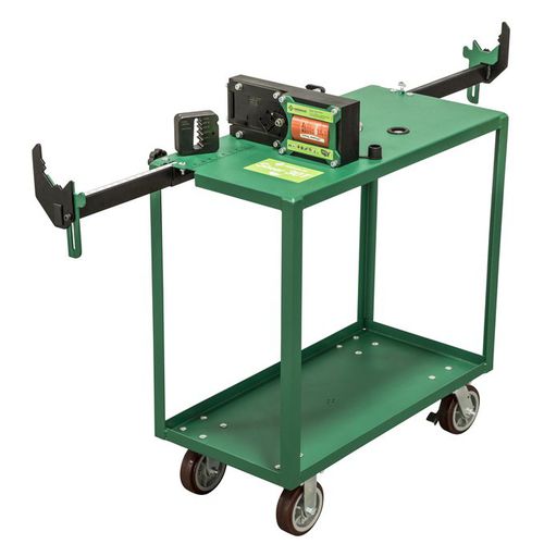 Станок для резки с полым пробойником - GLSS980KIT-B - GREENLEE - для металла / гидравлический