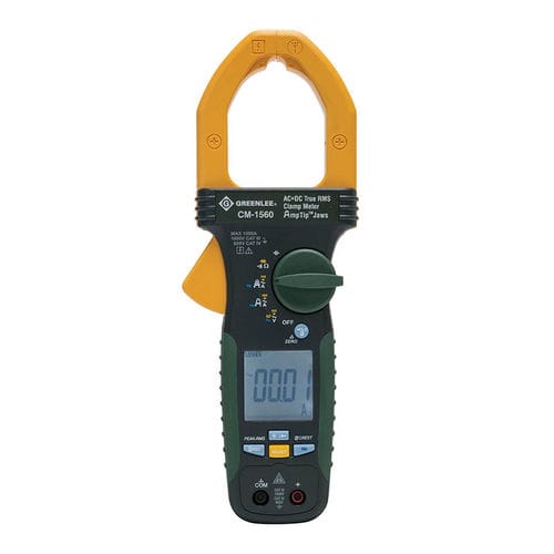 Цифровой мультиметр-зажим - CM-1560-C - GREENLEE - переносной / 1000 В / 1000 A