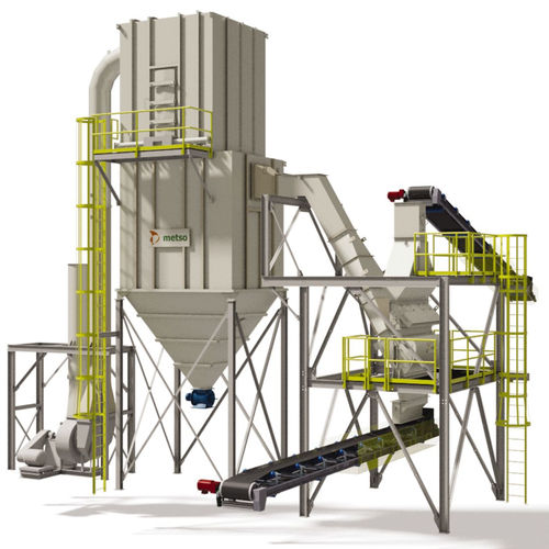 Сепаратор для твердых веществ - AC series - Metso Corporation - воздушный / гравиметрический / для процесса