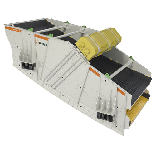 Грубое сито для шахты - MF™   - Metso Corporation - вибрационное линейное / для сыпучих материалов / двухуровневое