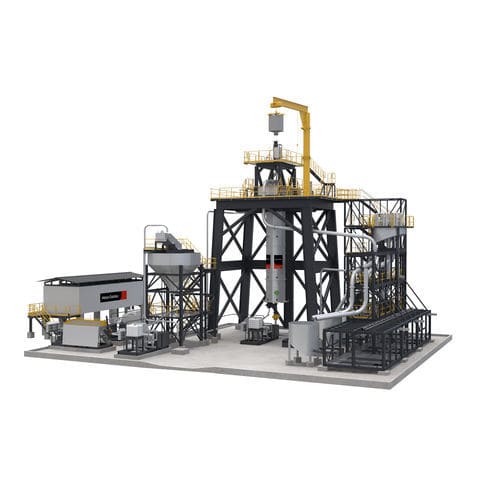 Вертикальная дробилка - HIGmill™ - Metso Corporation - для известняка / с ротором / компактная