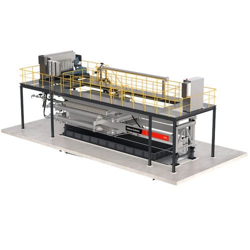 Фильтр-пресс с рамами - Larox® FFP &  VPA  - Metso Corporation - автоматический / вертикальный / для очистки сточных вод
