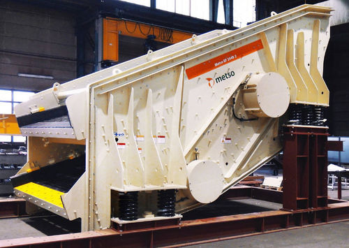 Грубое сито для шахты - EF   - Metso Corporation - вибрирующее / для сыпучих материалов / цифровое