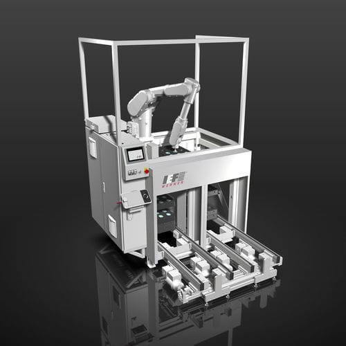 Роботизированный штабелер и штабелеразгрузочная машина - roboSTACK - IEF-Werner GmbH - для поддонов / для поддонов / для обрабатываемых деталей