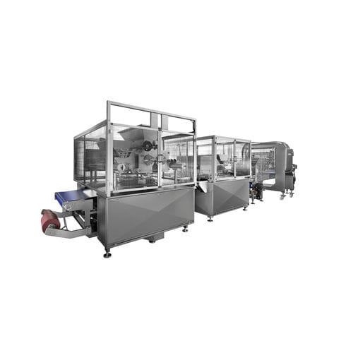 Линия для производства печенья кукис контролируемая PLC - Alimec - высокая производительность / с несколькими головками / серводвигатель