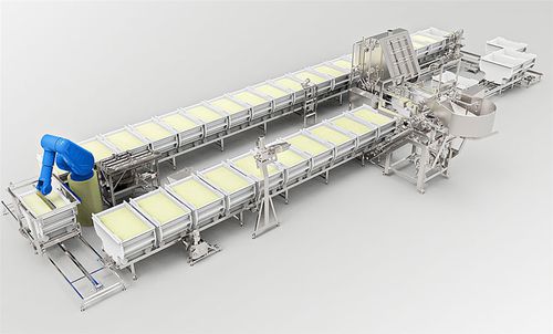 Полностью автоматическая линия для производства сыра - Bassine System - Alpma Alpenland Maschinenbau - творожный сыр