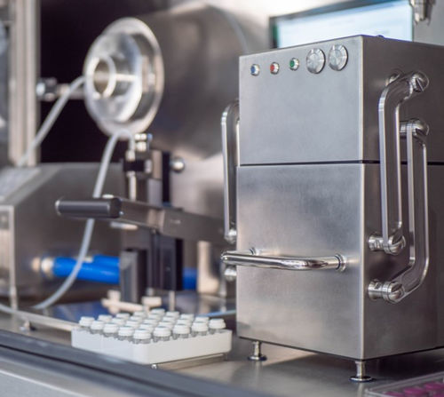 Продезинфицированная наполнительная машина - pure M1 - Aseptic Technologies - ручная / для колб / для сыпучих материалов