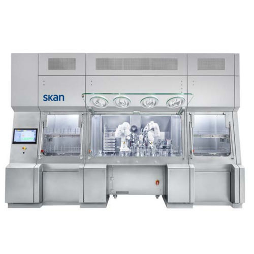 Автоматизированная наполнительная машина - Cellana XL1 - Aseptic Technologies - для колб / для сыпучих веществ / для промышленного ПК