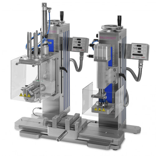 Полуавтоматическая термоупаковочная машина - PolySeal Vario Twin - BALLERSTAEDT & CO. OHG - для упаковки / проводимостью