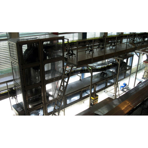 Цепной конвейер - Gronemeyer Maschinenfabrik GmbH & Co. - для бутылок из ПЭТФ / для стекла / из нержавеющей стали