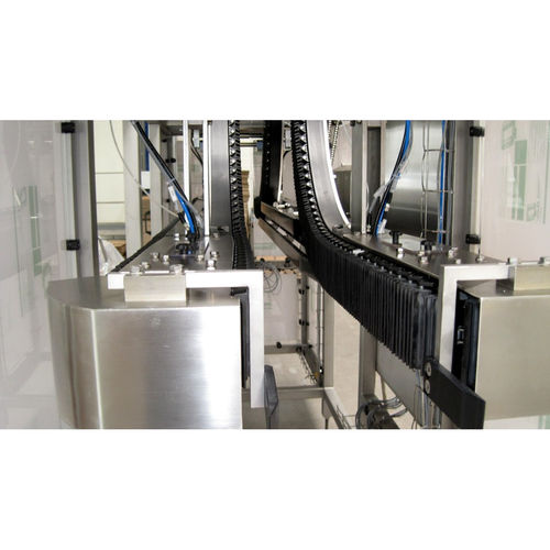 Цепной конвейер - Gronemeyer Maschinenfabrik GmbH & Co. - пережимного типа / для бутылок / для процесса