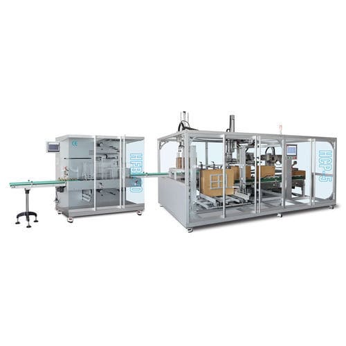Автоматическая обвязочная машина - HFB-60 - Zhejiang Hualian Pharmaceutical Machinery Co., Ltd. - картонных коробок / 220В однофазная / высокая скорость