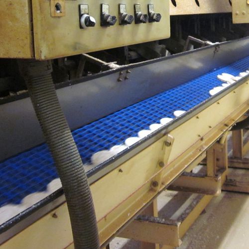 Сквозная конвейерная лента - KRM 50 - Jonge Poerink Conveyors - модульная / из полиоксиметилена / из полиамида
